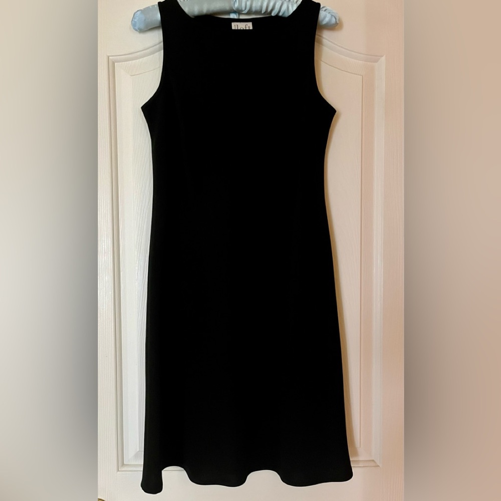 Ann Taylor Loft  Black Dress